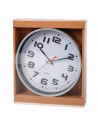 Reloj de pared silencioso con números redondo, diseño clásico, funcionamiento a pilas, decoración del hogar, cocina, salón, dorm