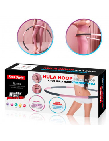 Hula hoop fitness desmontable, aro de ejercicio, 8 secciones de espuma, perder peso, entrenamiento deportivo, adultos, uso domés