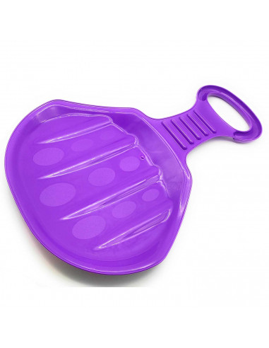 AVC - Trineo deslizador de plástico para niños, tabla de descenso para jugar en la nieve, hierba, deportes de invierno, 33,5 x 4