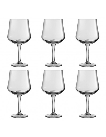 Set de 6 copas para combinados, cocktails, cristal liso, modelo arome, diseño sofisticado y elegante, aptas para lavavajillas (6 Set de 6 copas para combinados, cocktails, cristal liso, modelo arome, diseño sofisticado y elegante, aptas para lavavajillas (6
