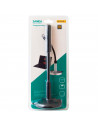 Micrófono PC, conexión usb 2.0, cable 1 m, ángulo ajustable, plug and play, grabación profesional, ordenador, portátil, gamers (
