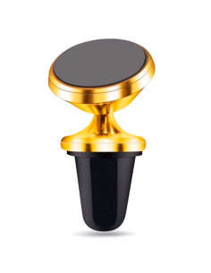 Soporte de móvil con imán coche, rejilla del aire, rotación 360º, dispositivos 3,5-6,3, compatible con Xiaomi, Huawei, Samsung