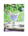 Tradineur - Set de 6 copas de helado, cristal liso, modelo orion, diseño sofisticado y elegante, postres, cócteles, aptas para l