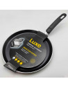 Tradineur - Sartén crepera antiadherente de aluminio, inducción rápida, filloas, creps, apta para gas, inducción, vitro, lavavaj