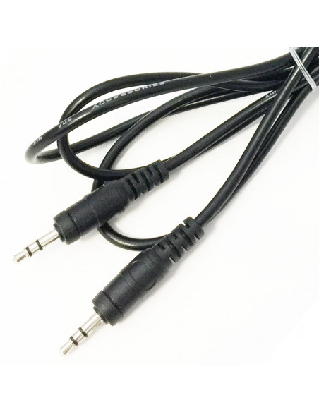 Cable de audio estéreo, mini jack 3,5 mm a mini jack 3,5 mm, macho a macho para tv, móvil, tablet, portátil, pc, altavoces, home
