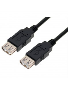 Cable USB alargador, hembra a hembra, extensión, alta velocidad, impresora, ratón, teclado, pendrive, mando de consola, disco ex