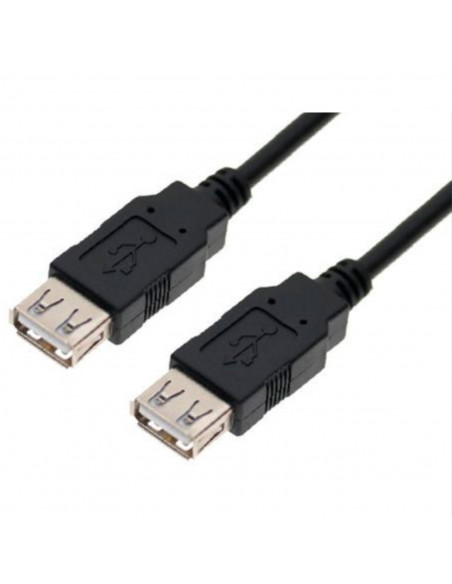 Cable USB alargador, hembra a hembra, extensión, alta velocidad, impresora, ratón, teclado, pendrive, mando de consola, disco ex Cable USB alargador, hembra a hembra, extensión, alta velocidad, impresora, ratón, teclado, pendrive, mando de consola, disco ex