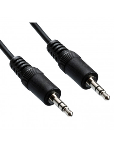 Tradineur - Cable de audio jack con doble salida - Jack 3,5 mm - Longitud de 13 centímetros - Ideal para compartir su música, pe