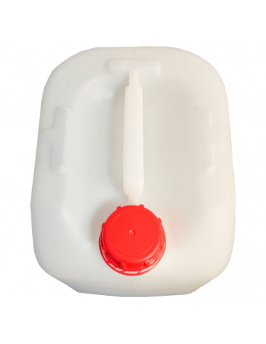 Pamex - Garrafa apta para uso alimentario, plástico, bidón, tangue de agua, jarra, ideal para almacenar agua, bebidas, líquido (