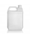 Garrafa de plástico translúcido apto para uso alimentario, bidón, tangue, jarra, ideal para almacenar y transportar agua, bebida