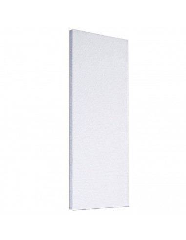 Tradineur - Lienzo para pintar 50 x 100 cm, lienzo en blanco, preestirado, estructura de madera con listones, apto para todo tip