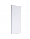 Tradineur - Lienzo para pintar 50 x 100 cm, lienzo en blanco, preestirado, estructura de madera con listones, apto para todo tip