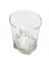 Tradineur - Pack de 6 vasos de 280 ml, modelo Truva, cristal translúcido, presentación única. Juego 6 vasos 9 cm aptos para lava