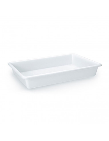 Bandeja de polipropileno para hostelería, almacenaje alimentos, frigorífico, nevera, congelador, apta para microondas, lavavajil
