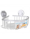 Estantería baño estantería esquinera ducha aluminio 8 x 27 x 22 cm. Estante esquina de ducha para colgar pared, organizador duch
