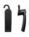 Kooltech - Manos libres, auricular inalámbrico bluetooth con micrófono, sonido estéreo, control de voz, LED, batería larga durac