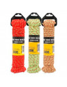 Cuerda Trenzada resistente para tender la ropa, 4 mm de grosor, 10 metros de largo, Color Aleatorio
