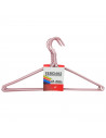 Tradineur - Set de 10 perchas metálicas para ropa, trajes, camisetas, camisas, chaquetas, vestidos, faldas, pantalones, 40 x 21