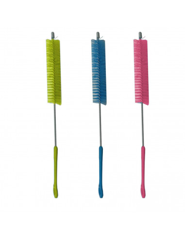 Cepillo limpiatubos para la limpieza del baño, fregadero, limpieza de tuberías, tamaño 32,5 x 6 x 6 cm, Color Surtido.