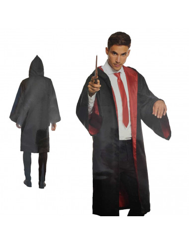 Disfraz de aprendiz de mago, fibra sintética, incluye túnica, accesorios no incluidos, carnaval, halloween, cosplay, fiesta, adu