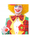 Tradineur - Flor de payaso de plástico con chorro de agua, complementos de disfraces de adulto, carnaval, halloween, circo, fies