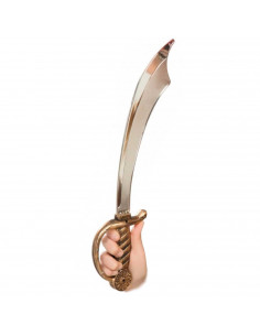 Tradineur - Sable pirata, complemento de disfraces de corsario, carnaval, Halloween, cosplay, fiestas, celebraciones, 45 x 2,5 x