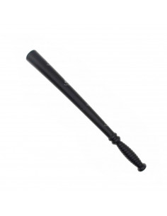 Magnífica porra de policía color negro, ideal para complementar disfraces en carnaval, halloween y celebraciones. Tamaño: 50 x 4