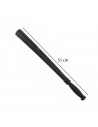 Magnífica porra de policía color negro, ideal para complementar disfraces en carnaval, halloween y celebraciones. Tamaño: 50 x 4