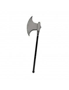 Clásico mini hacha de plástico para jóvenes y adultos, complemento para carnaval, halloween y celebraciones. Tamaño: 41 x 11 x 2