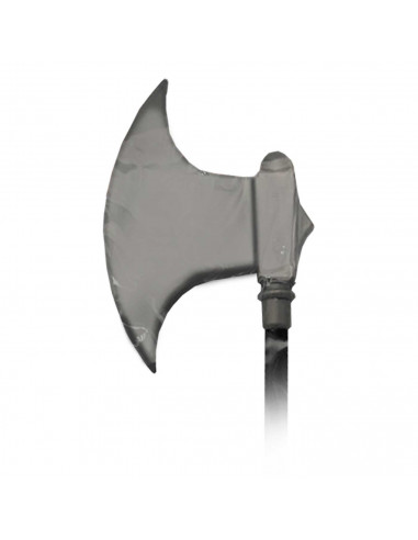 Clásico mini hacha de plástico para jóvenes y adultos, complemento para carnaval, halloween y celebraciones. Tamaño: 41 x 11 x 2