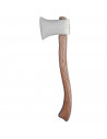 Clásico hacha con diseño de madera de plástico para jóvenes y adultos, complemento para carnaval, halloween y celebraciones. Tam