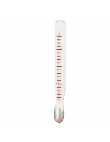 Gigante termómetro de juguete XXL para niños para combinar con disfraces para jugar. Tamaño: 35 x 4 x 3 cm