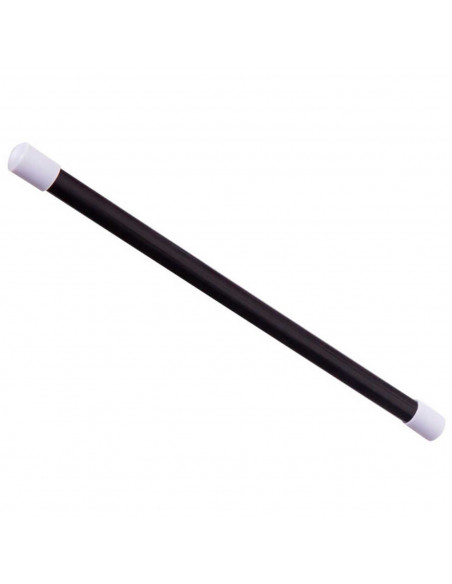 Clásica varita de mago de color negra con bordes blancos para niños, para combinar con disfraces para jugar. Tamaño: 25 x 1 x 1 Clásica varita de mago de color negra con bordes blancos para niños, para combinar con disfraces para jugar. Tamaño: 25 x 1 x 1