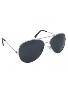 Gafas de policía de color negro para jóvenes y adultos, complemento para carnaval, halloween y celebraciones. Tamaño: 5 x 14 x 1