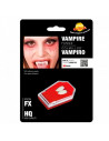 Colmillos de vampiro con adhesivo para jóvenes y adultos, complemento para carnaval, halloween y celebraciones. Tamaño: 6 x 4 x