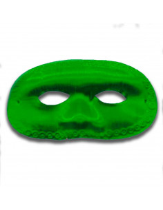 Antifaz de seda de color aleatorio para jóvenes y adultos, complemento para carnaval, halloween y celebraciones. Tamaño: 18 x 9