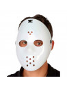 Careta de hockey de color blanco para jóvenes y adultos para carnaval, Halloween, fiestas de cumpleaños u otras celebraciones. T