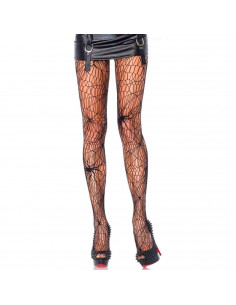 Pantis con diseño de red de telarañas de color negro para jóvenes y adultos para carnaval, Halloween, fiestas de cumpleaños u ot
