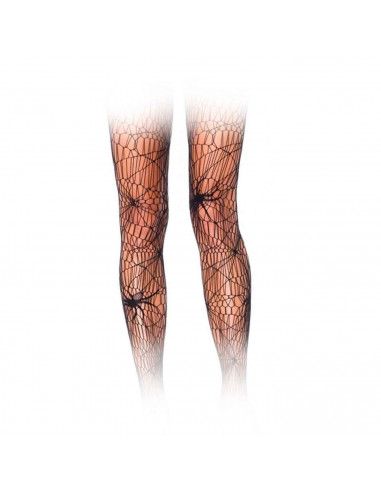 Pantis con diseño de red de telarañas de color negro para jóvenes y adultos para carnaval, Halloween, fiestas de cumpleaños u ot