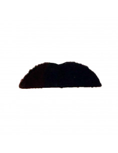 Bigote adhesivo de color negro de modelos aleatorios para jóvenes y adultos para carnaval, halloween y celebraciones. Tamaño: 7