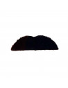Bigote adhesivo de color negro de modelos aleatorios para jóvenes y adultos para carnaval, halloween y celebraciones. Tamaño: 7