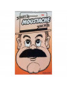 Bigote adhesivo de color negro de modelos aleatorios para jóvenes y adultos para carnaval, halloween y celebraciones. Tamaño: 7