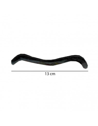 Pack de 3 pares de cejas de color negro rojo y marrón para jóvenes y adultos,complemento para carnaval, halloween y celebracione