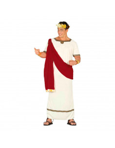 Disfraz de August, bata romana con mantón para jóvenes y adultos para carnaval, halloween, celebraciones. Talla XL