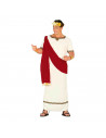 Disfraz de August, bata romana con mantón para jóvenes y adultos para carnaval, halloween, celebraciones. Talla XL