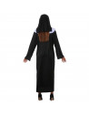 Disfraz de monja, bata en blanco y negro para jóvenes y adultos para carnaval, halloween, celebraciones. Talla L