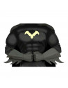 Magníficos guantes de superhéroe de color negro con puntas para jóvenes y adultos, complemento para carnaval, halloween y otras