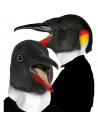 Careta de pingüino de látex para jóvenes y adultos, complemetos de disfraces para carnaval, halloween u otras celebraciones. Tam