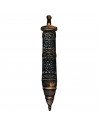 Espada romana de plástico color plateado y bronce para niños, complementos para carnaval, halloween y celebraciones. Tamaño: 56