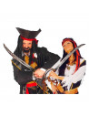 Espada pirata de plástico con diseño de relieve para jóvenes y adulto, carnaval, halloween, fiestas, celebraciones. 64 x 6 x 15